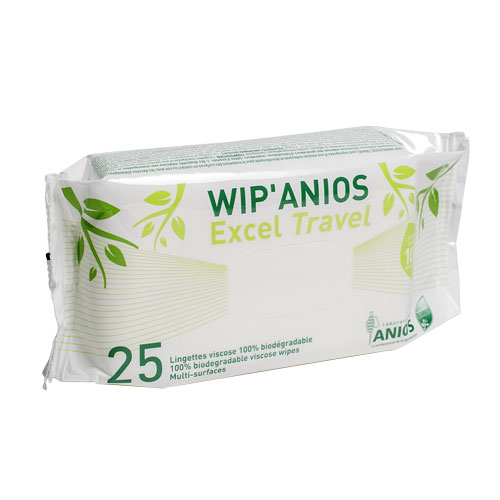 Wip Anios Excel Lingettes Détergentes et Désinfectantes