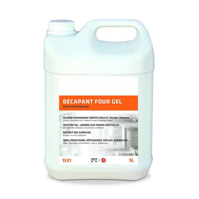 décapant four gel