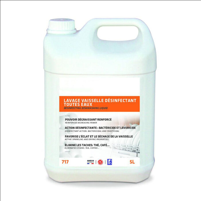 lavage vaisselle désinfectant