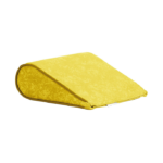 coussin cale jaune