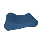 coussin cervicale bleu