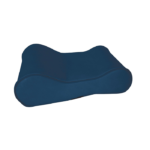 coussin cervicale bleu marine