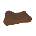 coussin cervicale chocolat