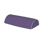 coussin demi-cylindre violet clair