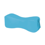 coussin diabolo turquoise