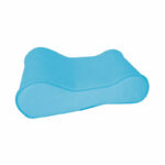 coussin cervicale turquoise