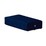 coussin rectangulaire bleu 7cm