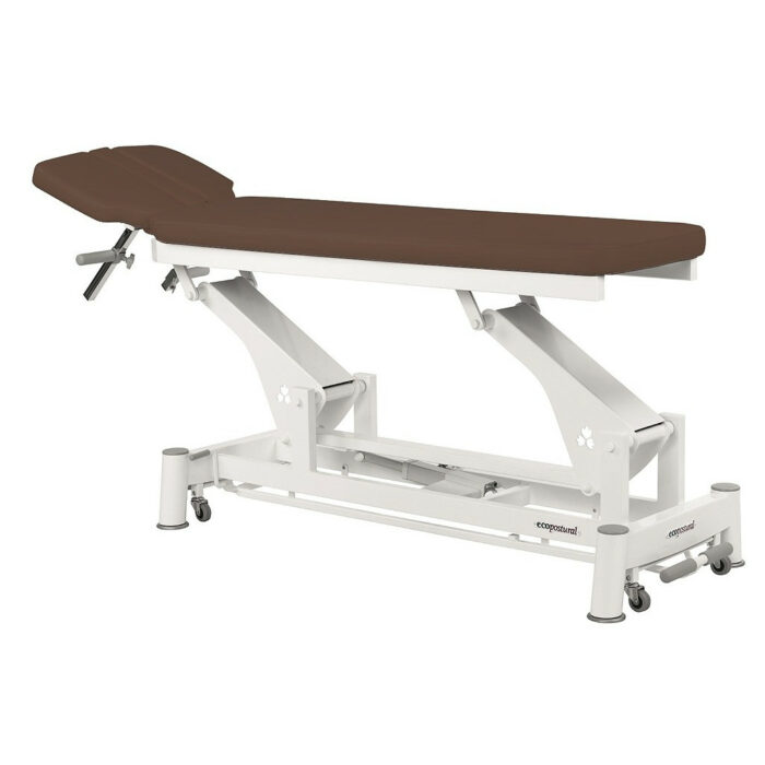 table de massage électrique écopostural marron