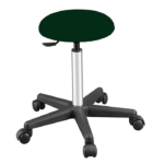 tabouret à roulette base plastique