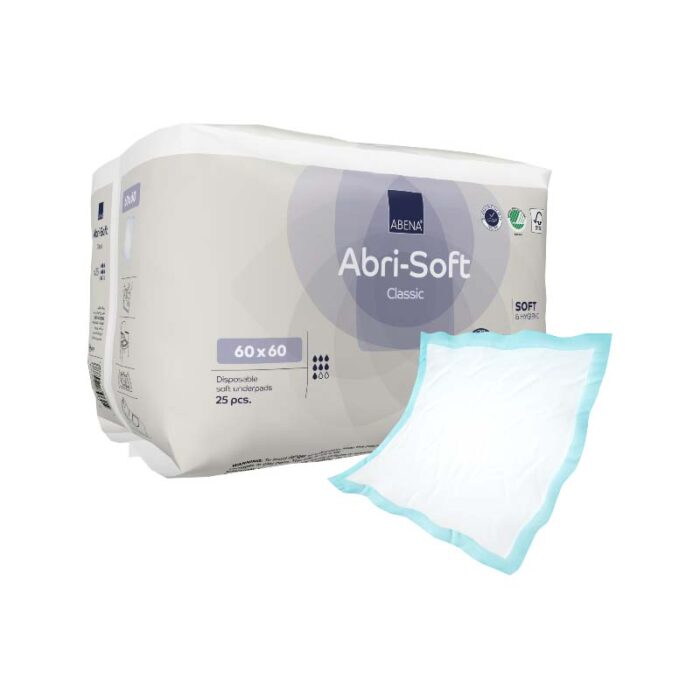 Alèse abri soft classic 60x60 25 pièces