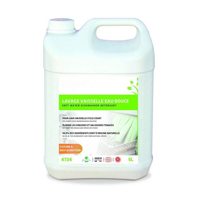 lavage vaisselle eau douce 5l