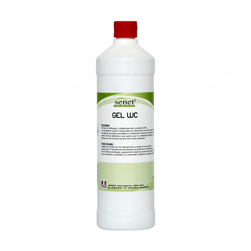 nettoyant sanitaire senet Gel WC 1L