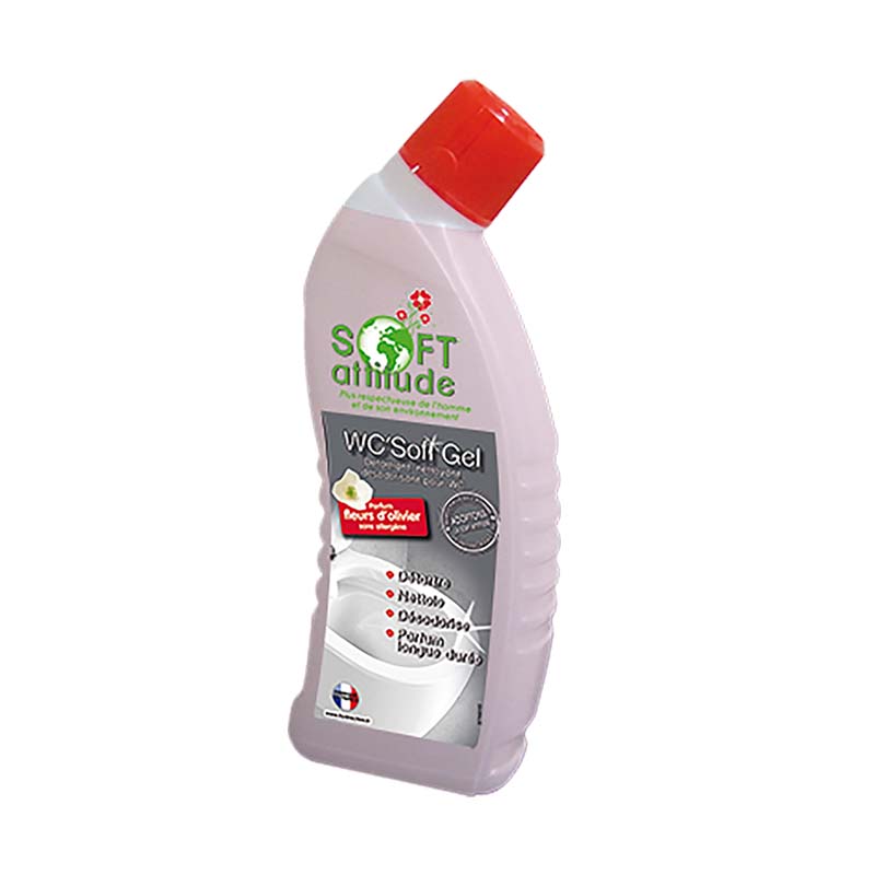 nettoyant sanitaire soft attitude wc'soft gel