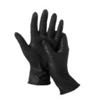 Gants vitrile noir 1 OP