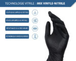 Gants vitrile noir 3 OP