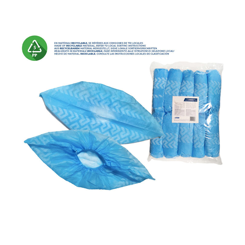 Surchaussures antidérapantes en polyéthylène acheter - Assortiment de  produits pour salles blanches de abovo AG