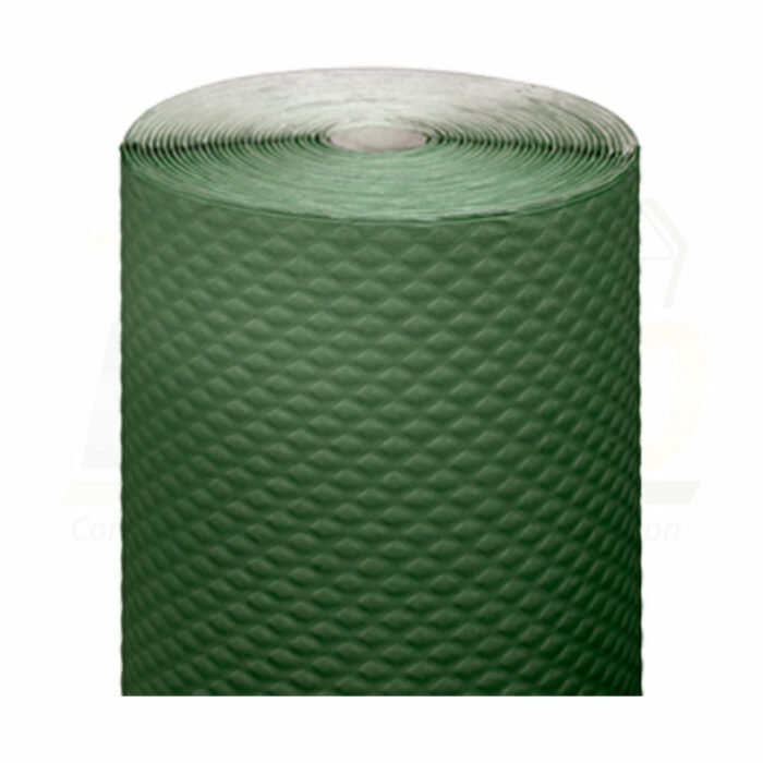 Nappe en papier vert foncé