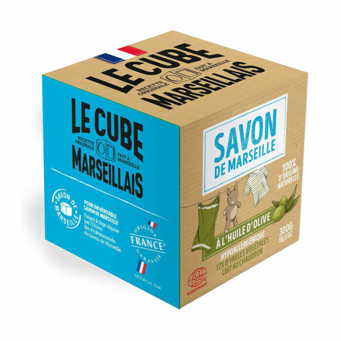 savon de marseille artisanal à l'huile d'olive ecocert