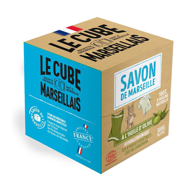 savon de marseille artisanal à l'huile d'olive ecocert