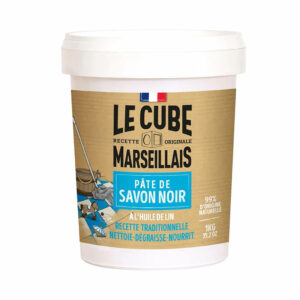 savon noir de Marseille en pâte, multi-surfaces 1kg